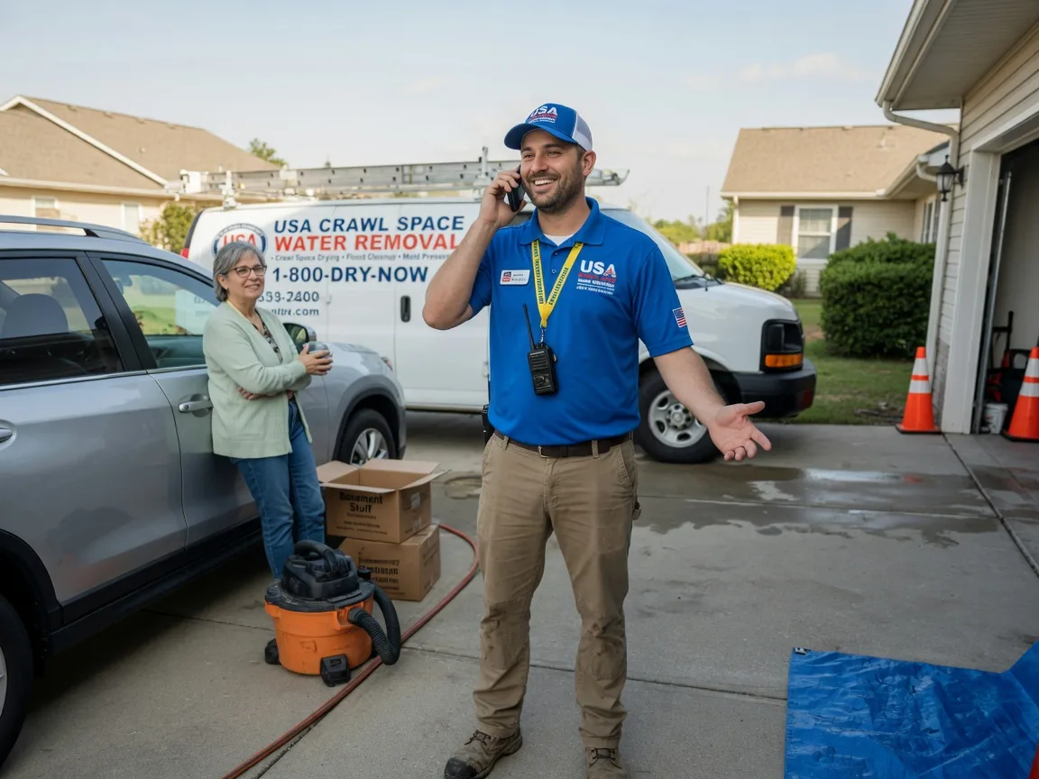 Crawl Space Water Removal Dobson, NC FAQs